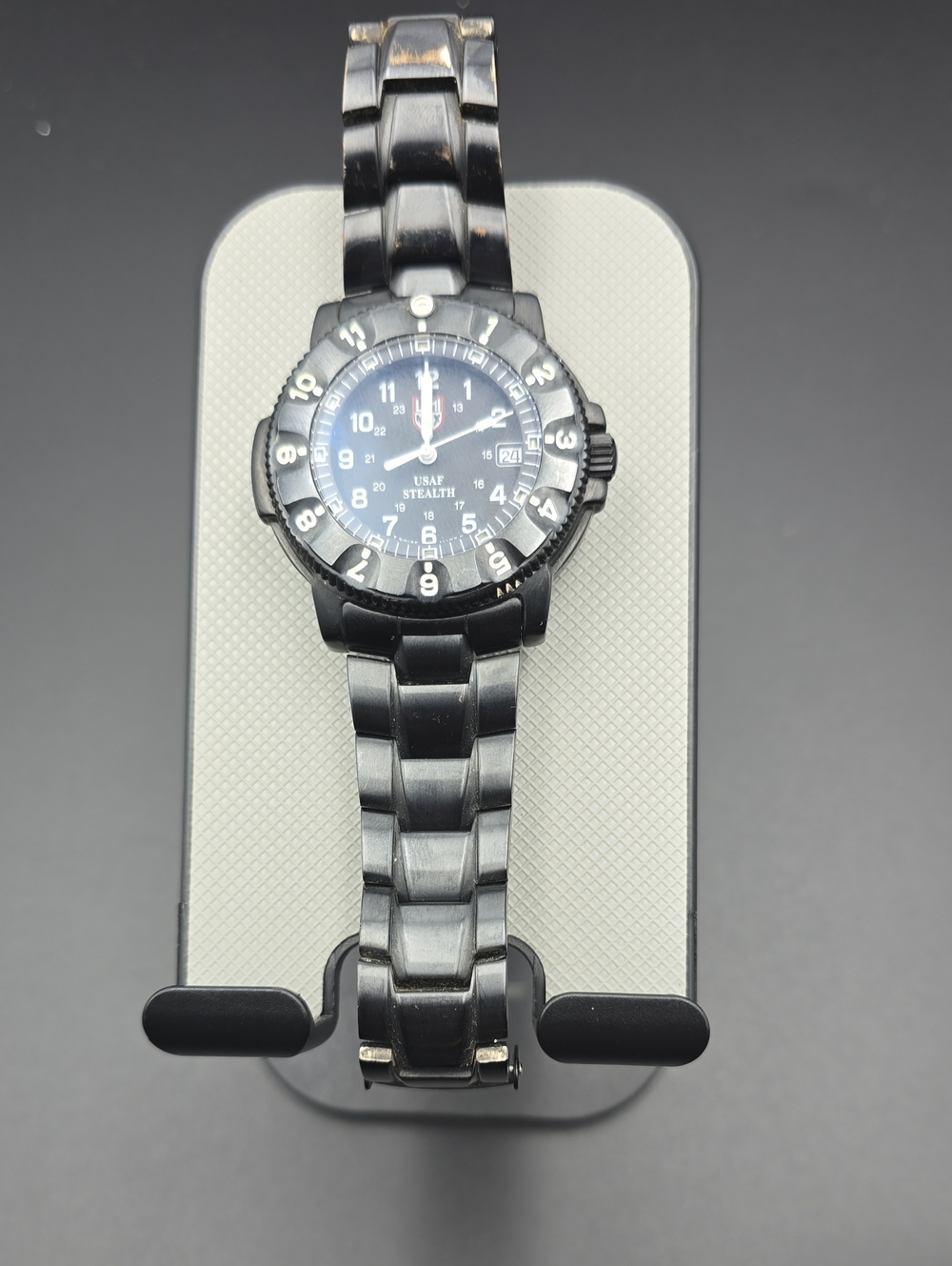 Luminox USAF Stealth F-117 Black Men's Stainless Watch